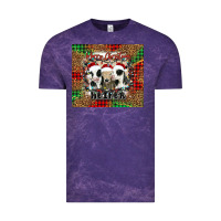Cloud Purple merry Christmas heifer Vintage Tee - Jasminsmagicworld