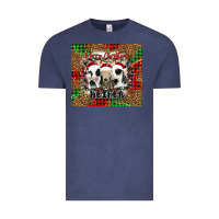 Vintage Denim merry Christmas heifer Vintage Tee - Jasminsmagicworld