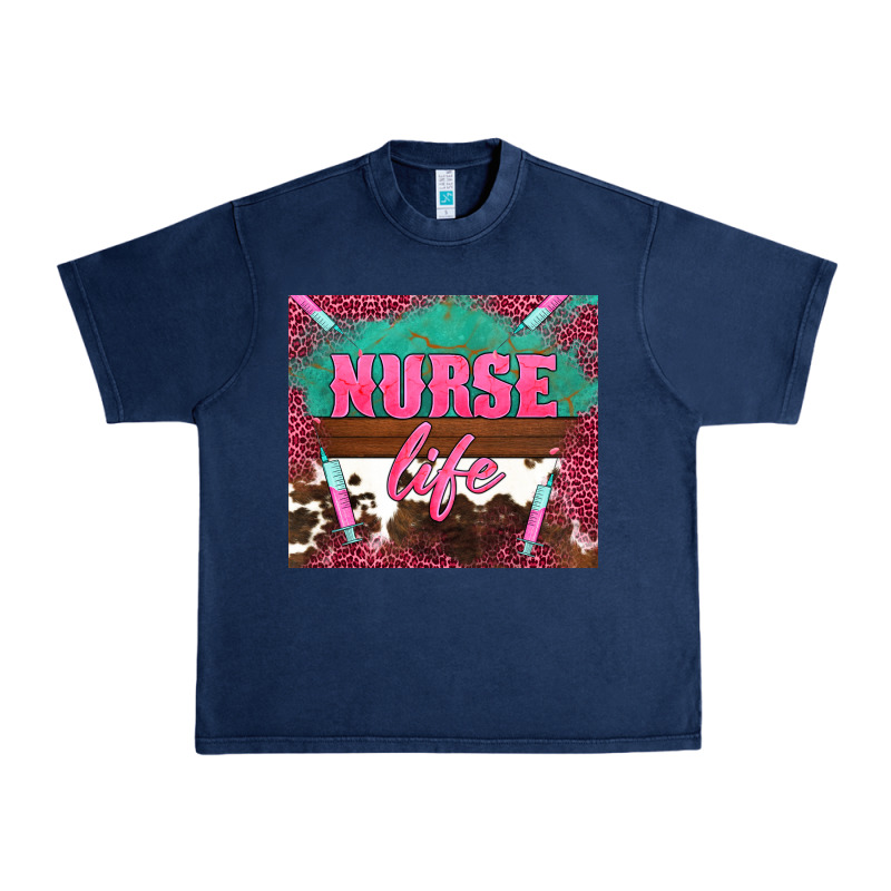 Western Nurse Life Needle Urban Heavy Tee by BarkalooDesign | Teevron