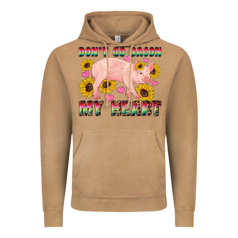Western Don't Go Bacon My Heart Pig Vintage Hoodie by Artiststas | Teevron