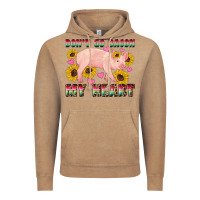 Vintage Coffee western don't go bacon my heart pig Vintage Hoodie - Artiststas