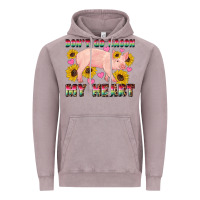 Vintage Zinc western don't go bacon my heart pig Vintage Hoodie - Artiststas