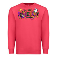 Cardinal mardi gras school secretary Premium Sweatshirt - texasbilliewilder