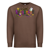 Chestnut mardi gras school secretary Premium Sweatshirt - texasbilliewilder