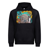 Foreset Green Cows Glitter Turquoise Leopard Sunflowers Urban Hoodie - CowCowDesign
