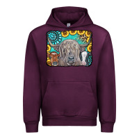 Mauve Wine Cows Glitter Turquoise Leopard Sunflowers Urban Hoodie - CowCowDesign