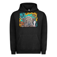 Pigment Black Cows Glitter Turquoise Leopard Sunflowers Urban Hoodie - CowCowDesign