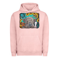 Pigment Salmon Cows Glitter Turquoise Leopard Sunflowers Urban Hoodie - CowCowDesign