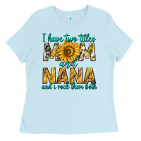 I Have Two Titles Mom And Nana And I Rock Them Bot Ladies Tee | Teevron