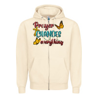 Sandshell Prayer Changes Everything Zipper Hoodie - BundleAndBundleShop