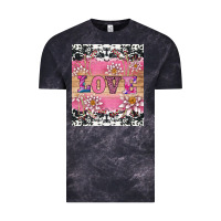 Cloud Black v.d love and lotus tumbler Vintage Tee - AdoDesignShop