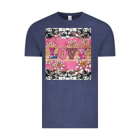 Vintage Denim v.d love and lotus tumbler Vintage Tee - AdoDesignShop