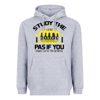 Heather Grey Study the past if you would define the future shi Heavyweight Hoodie - Bettercallsaul