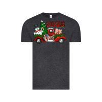 Vintage Black happy new year truck 2023 Vintage Tee - Jasminsmagicworld