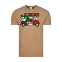 Vintage Coffee happy new year truck 2023 Vintage Tee - Jasminsmagicworld