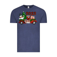 Vintage Denim happy new year truck 2023 Vintage Tee - Jasminsmagicworld