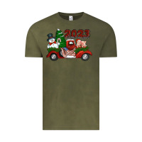 Vintage Olive happy new year truck 2023 Vintage Tee - Jasminsmagicworld