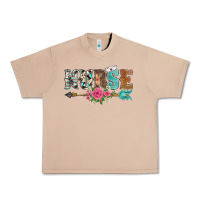Burro western nurse arrow floral Urban Heavy Tee - BarkalooDesign