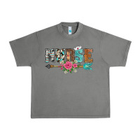 Tornado western nurse arrow floral Urban Heavy Tee - BarkalooDesign