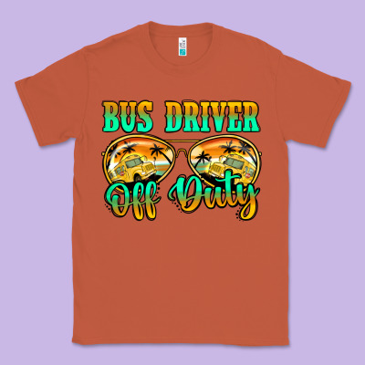 Bus Driver Off Duty Classic Tee Designed By Jasminsmagicworld