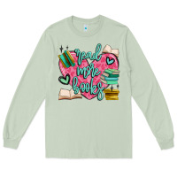 Matcha read more books Long Sleeve Tee - MaliasSmallBusiness