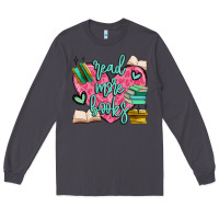 Smoke read more books Long Sleeve Tee - MaliasSmallBusiness