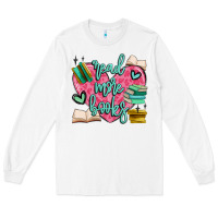 White read more books Long Sleeve Tee - MaliasSmallBusiness