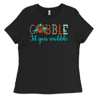 Black gobble til tou wobble Ladies Tee - JahusDesignShop