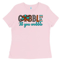 Bubblegum Pink gobble til tou wobble Ladies Tee - JahusDesignShop