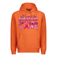 Carrot all i want for christmas is a cure breast cancer Premium Hoodie - texasbilliewilder