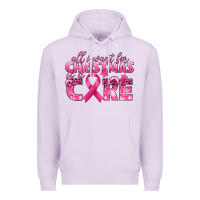 Lilac all i want for christmas is a cure breast cancer Premium Hoodie - texasbilliewilder