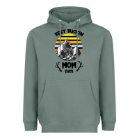 Sage Best Buckin Mom Ever Heavyweight Hoodie - Bettercallsaul