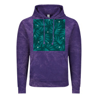 Cloud Purple Tropical  Leaves Seamless Pattern Vintage Hoodie - BundleAndBundleShop