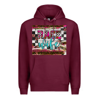 Burgundy race wife Premium Hoodie - JahusDesignShop
