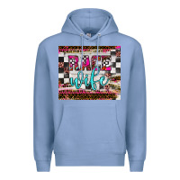 Colony Blue race wife Premium Hoodie - JahusDesignShop