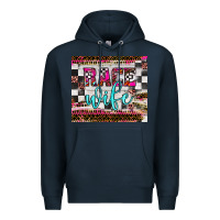 Navy race wife Premium Hoodie - JahusDesignShop