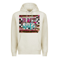 Oatmeal Heather race wife Premium Hoodie - JahusDesignShop