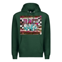 Sports Green race wife Premium Hoodie - JahusDesignShop