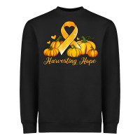 Black childhood cancer awareness month harvesting hope Heavyweight Sweatshirt - Jasminsmagicworld