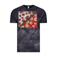 Cloud Black ladybug Vintage Tee - BarkalooDesign