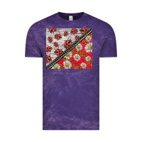 Cloud Purple ladybug Vintage Tee - BarkalooDesign