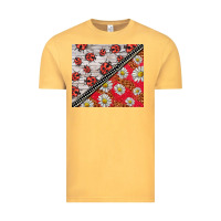 Vintage Mustard ladybug Vintage Tee - BarkalooDesign