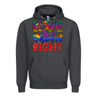 Smoke Love İs a Human Right Zipper Hoodie - BundleAndBundleShop