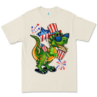 Bone 4th of July T-Rex Premium Tee - CowGirlArtShop