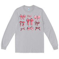 Moon Dust pink ribbons Long Sleeve Tee - MaliasSmallBusiness