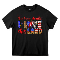 Black ain't no doubt i love this land Heavy Core Tee - Zillion Design Studio