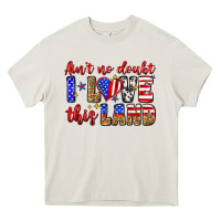 Cream ain't no doubt i love this land Heavy Core Tee - Zillion Design Studio