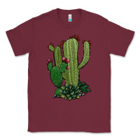Burgundy cactus Classic Tee - Jasminsmagicworld
