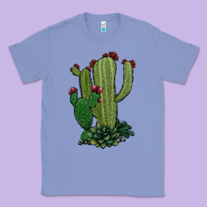 Cactus Classic Tee Designed By Jasminsmagicworld