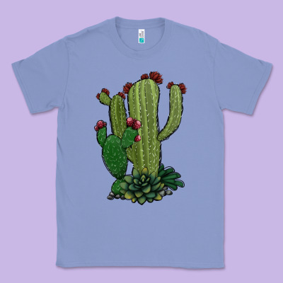 Cactus Classic Tee Designed By Jasminsmagicworld